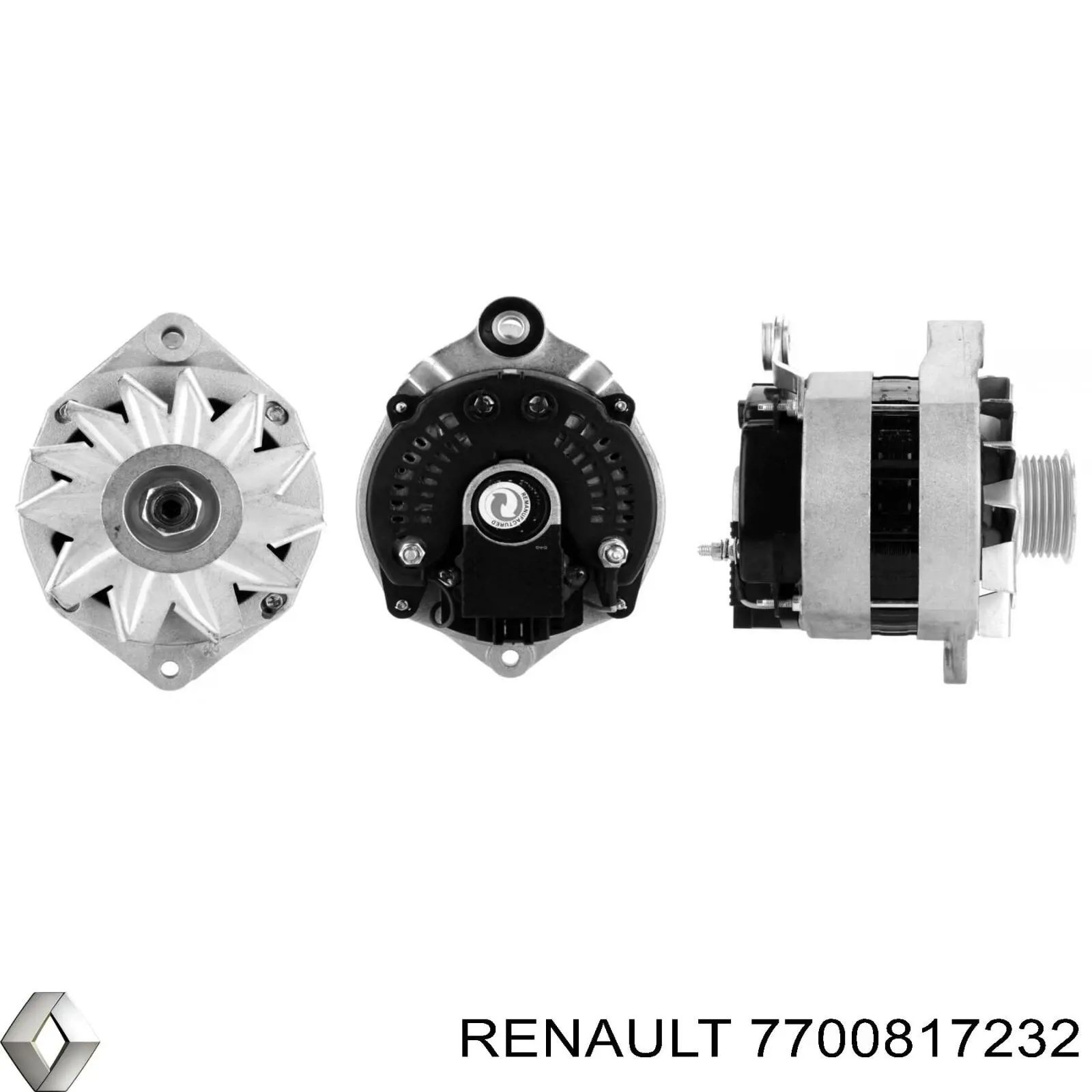 Генератор 7700817232 Renault (RVI)