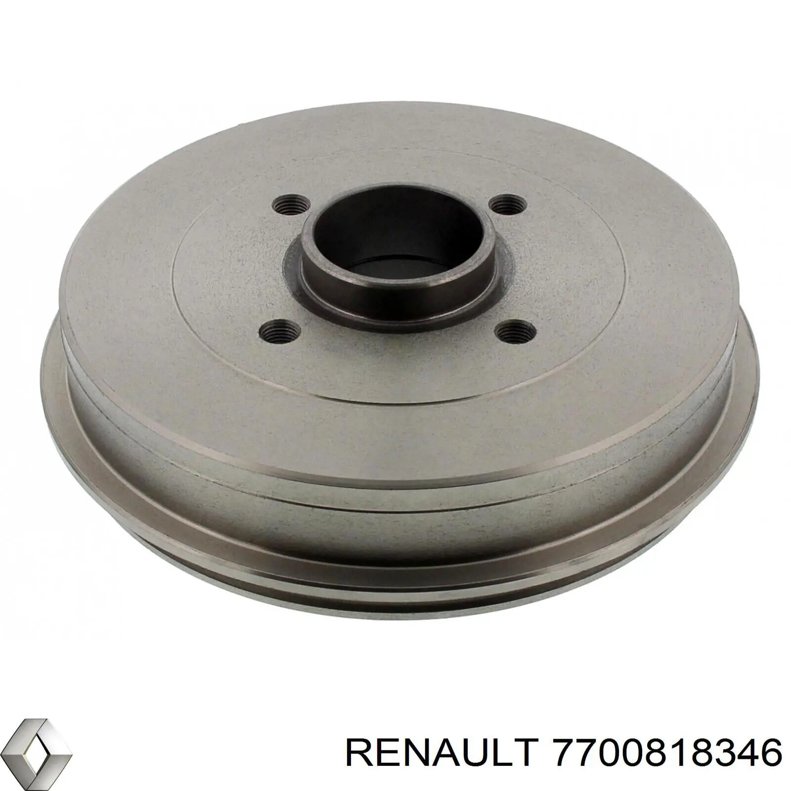 Тормозной барабан 7700818346 Renault (RVI)