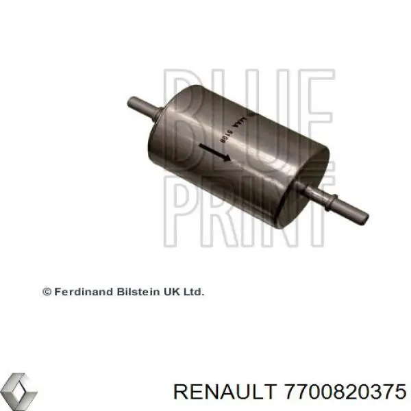 Фильтр тонкой очистки топлива Renault (RVI) 7700820375 цена, от 7.50 USD