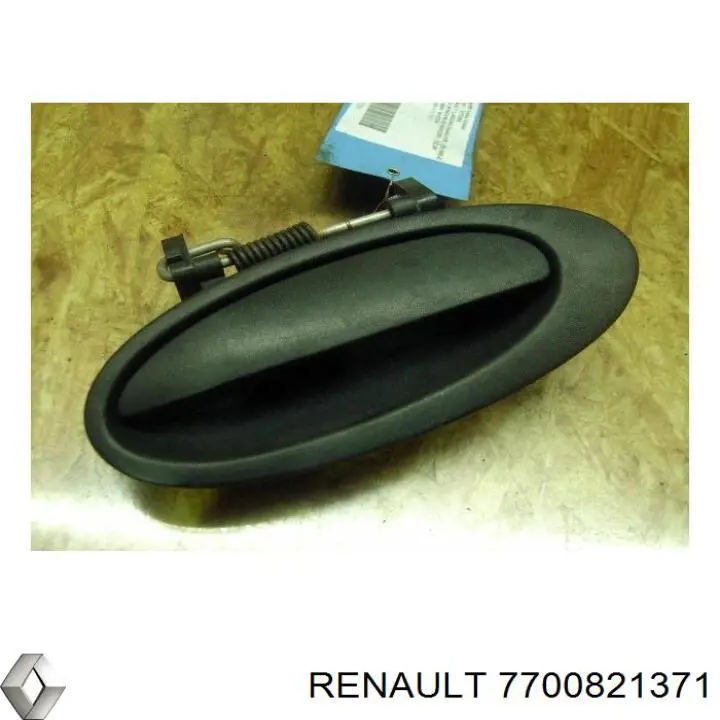 Ручка двери задней наружная левая 7700821371 Renault (RVI)