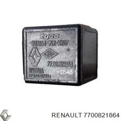 Relé, faro antiniebla 7700821864 Renault (RVI)