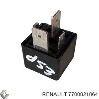 7700821864 RENAULT Relé, faro antiniebla original y equivalente