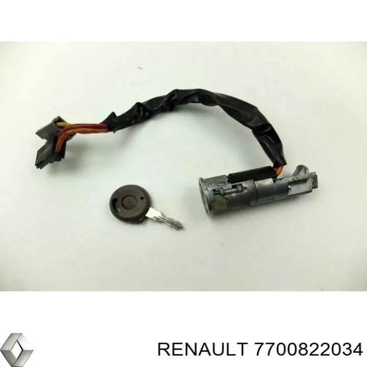 Купить 7700822034 Renault (RVI) Замок зажигания