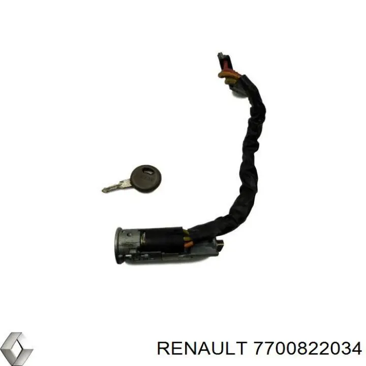 7700822034 Renault (RVI) Замок зажигания