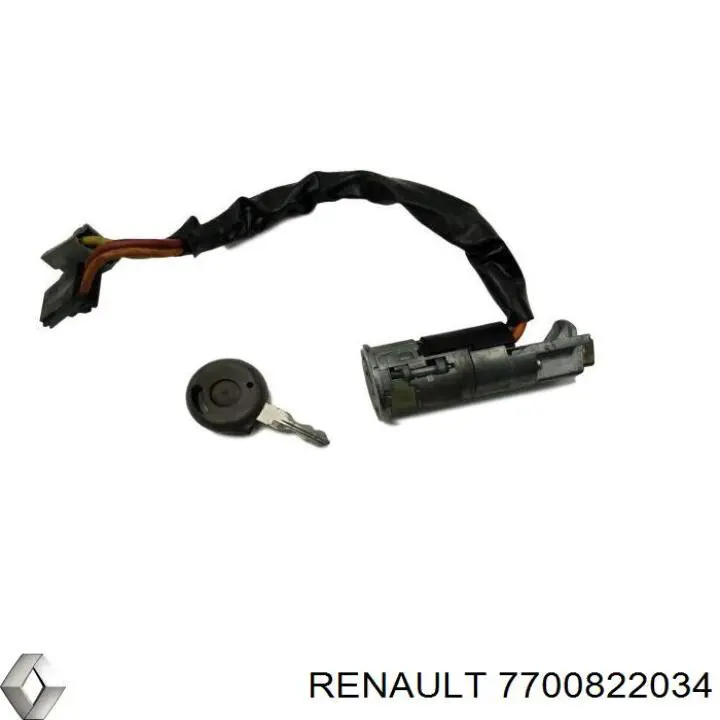 Замок зажигания Renault (RVI) 7700822034 цена, от 122.17 USD