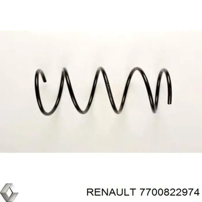 Передняя пружина 7700822974 Renault (RVI)