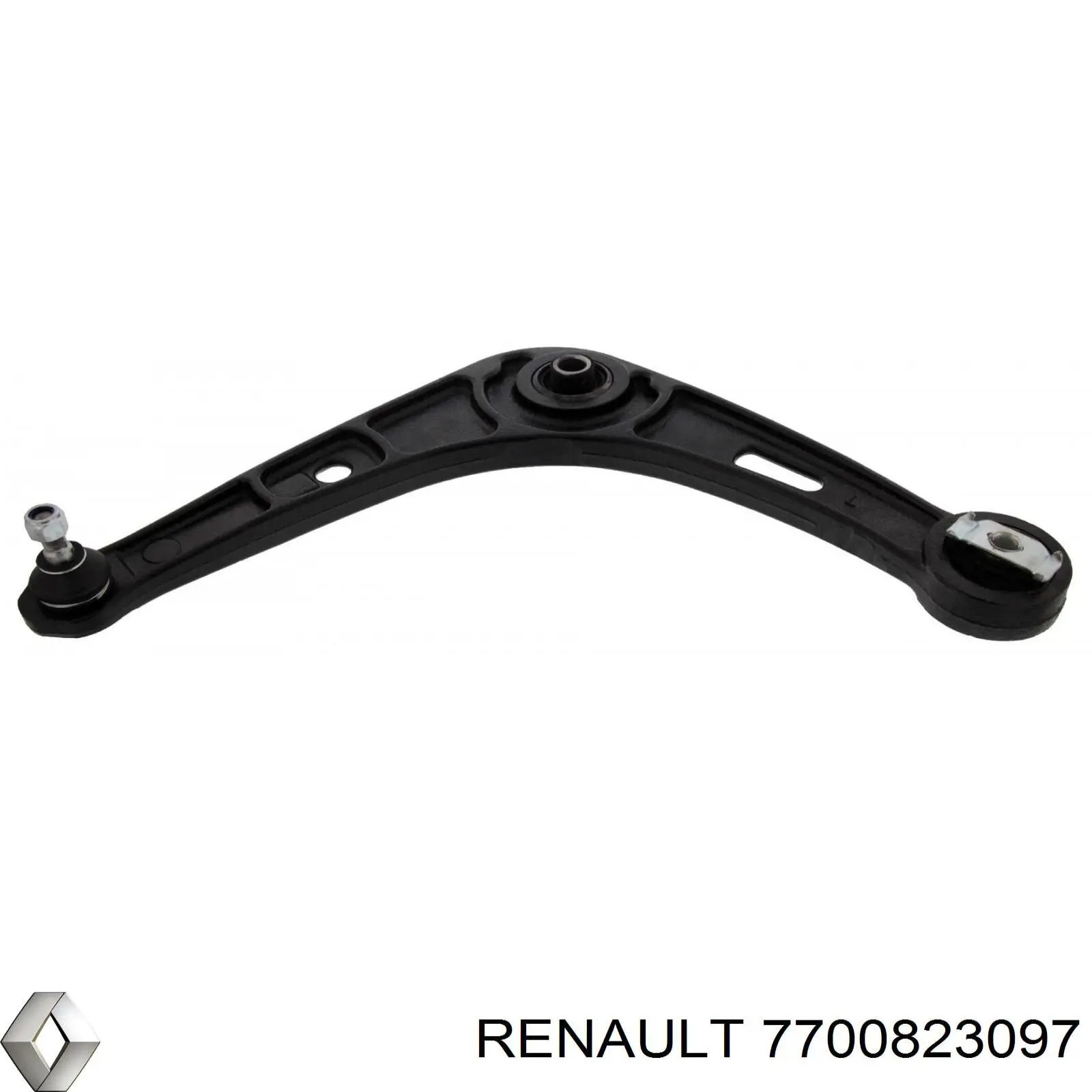 Рычаг передней подвески нижний левый 7700823097 Renault (RVI)