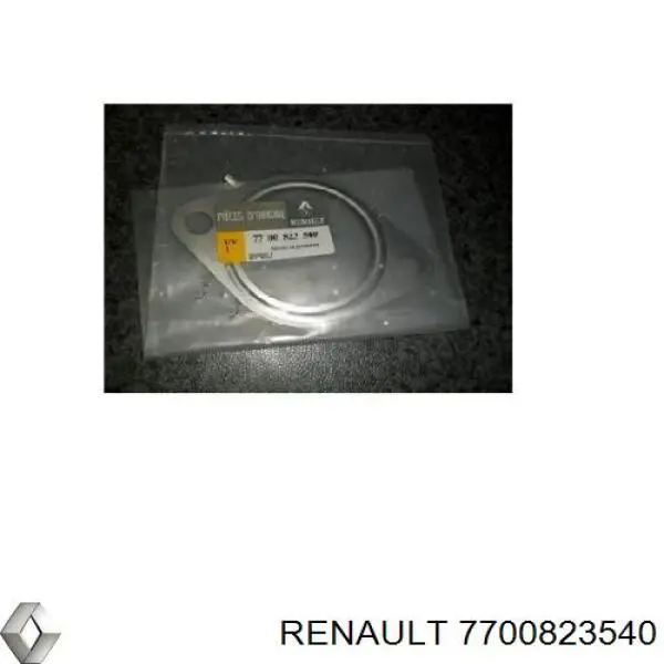Прокладка приемной трубы глушителя Renault (RVI) 7700823540