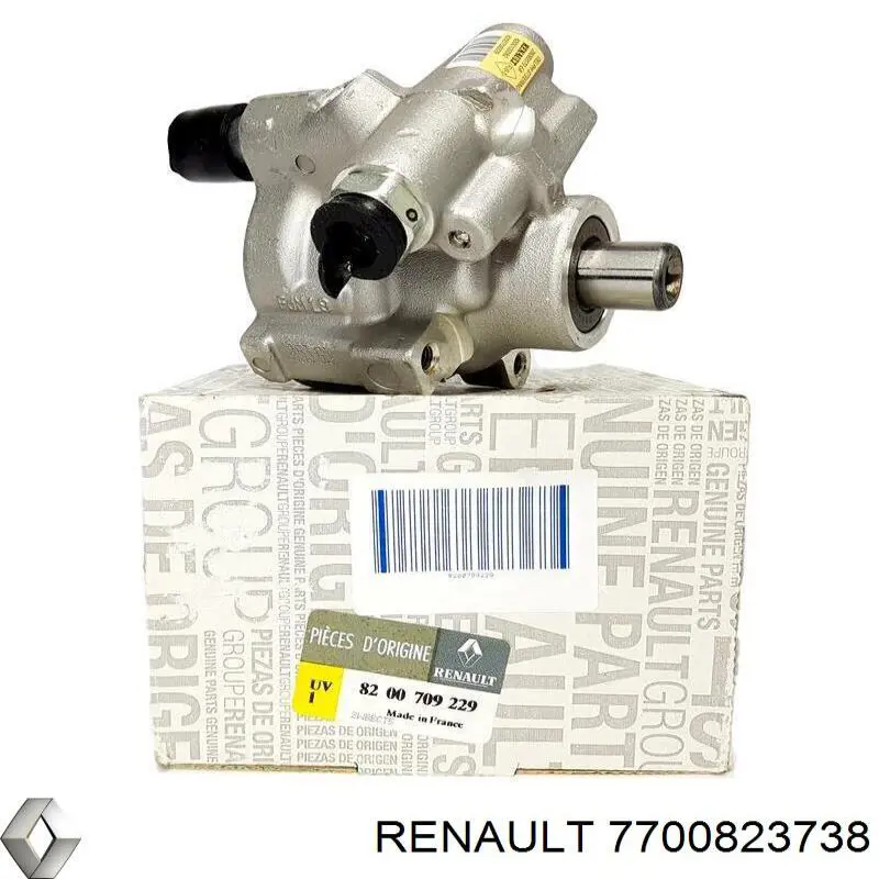 Насос ГУР 7700823738 Renault (RVI)