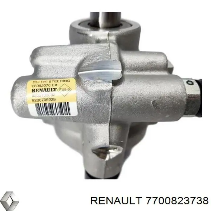 Купить 7700823738 Renault (RVI) Насос рулевого управления