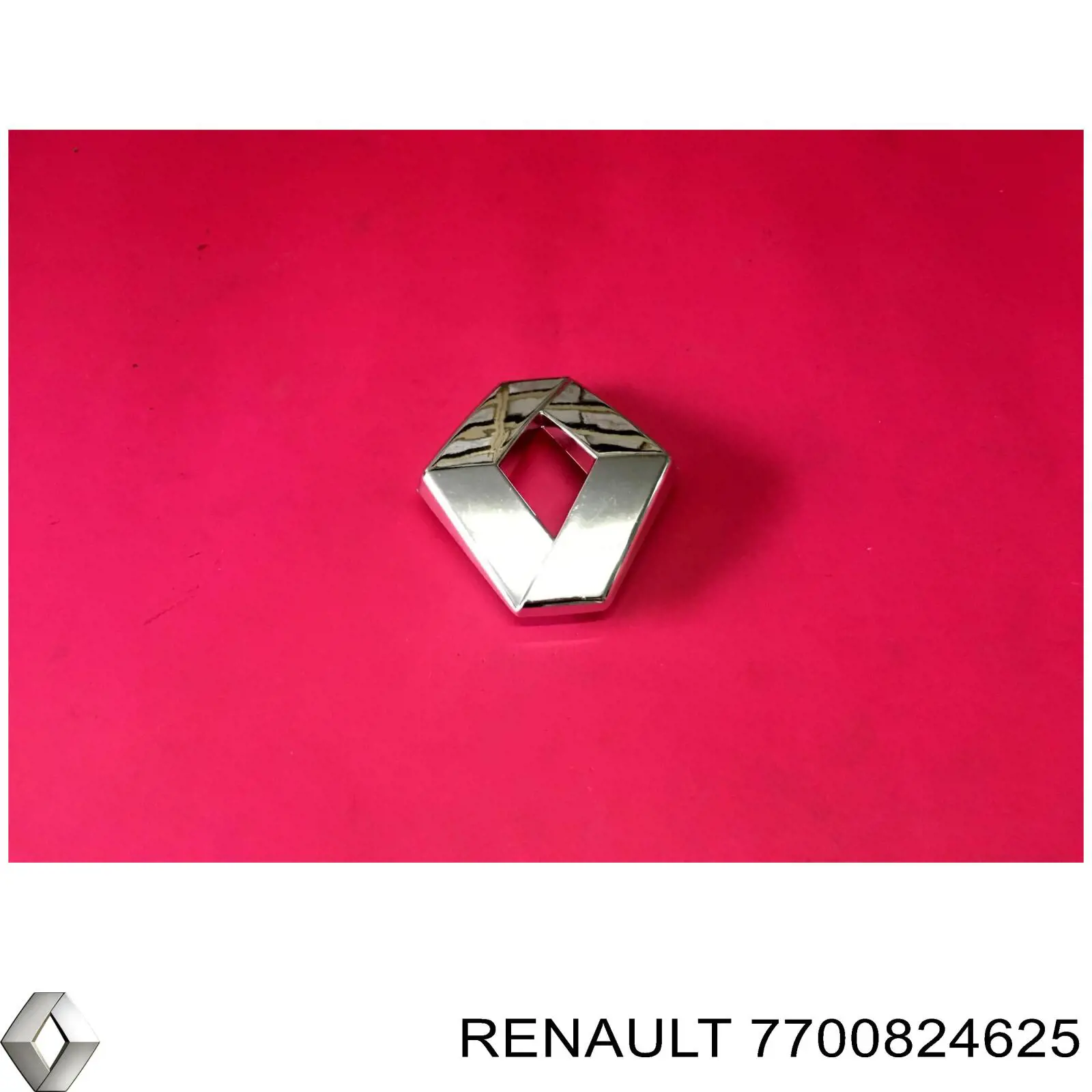 Эмблема капота Renault (RVI) 7700824625 цена, от 4.23 USD