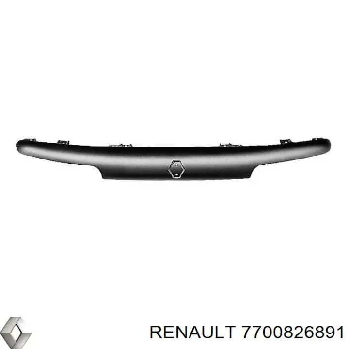Суппорт радиатора верхний (монтажная панель крепления фар) на Renault 21 S48