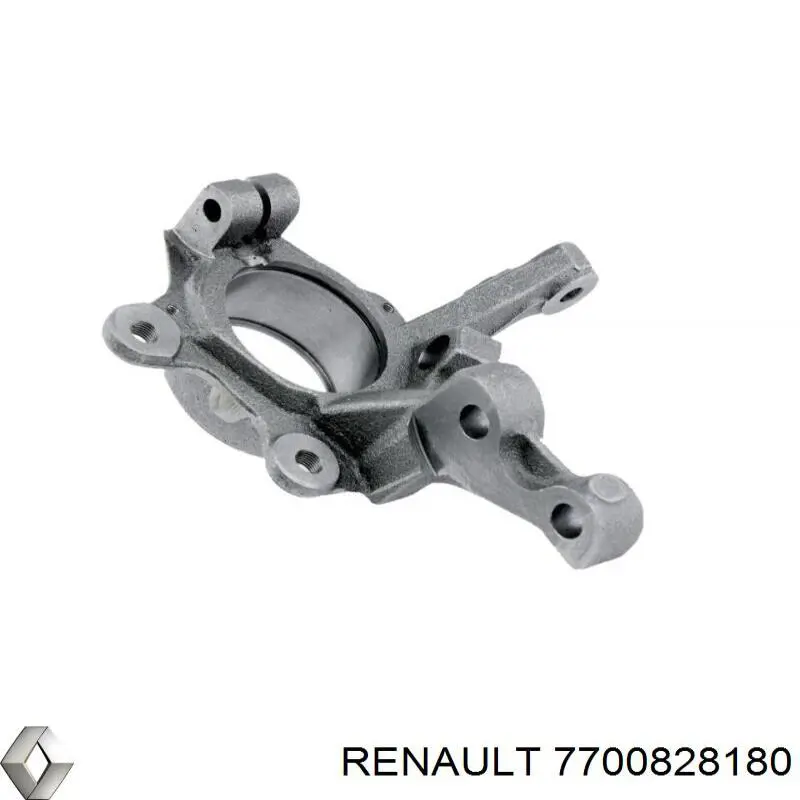 Цапфа (поворотный кулак) передний левый 7700828180 Renault (RVI)