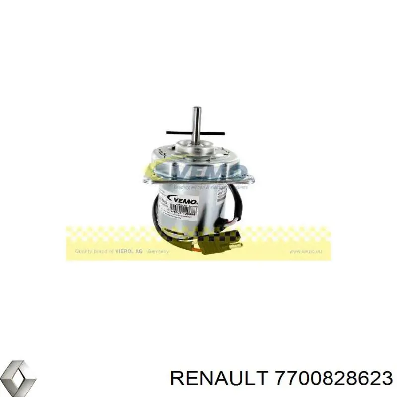 Мотор вентилятора системы охлаждения 7700828623 Renault (RVI)