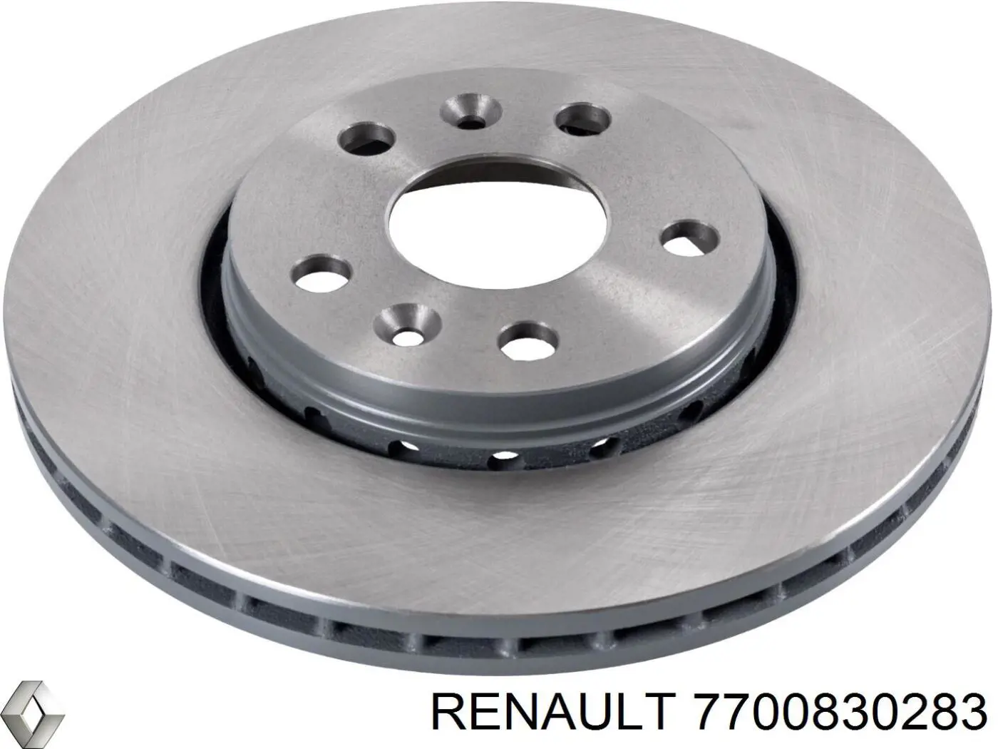 7700830283 Renault (RVI) диск тормозной передний