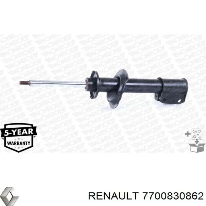 Амортизатор передний 7700830862 Renault (RVI)