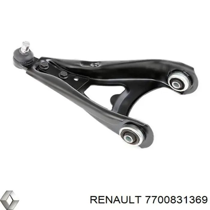 Купить 7700831369 Renault (RVI) Нижний правый рычаг передней подвески