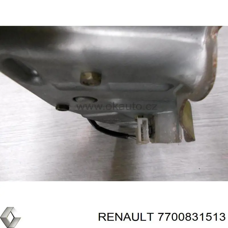 Motor limpiaparabrisas luna trasera 7700831513 Renault (RVI)