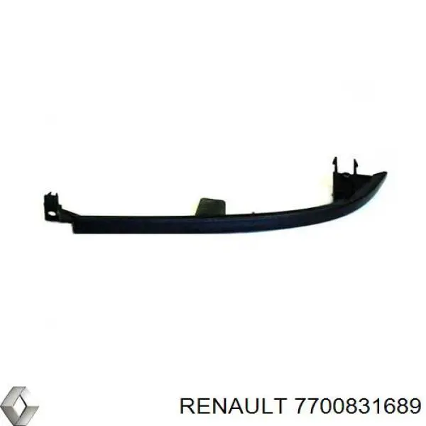 7700831689 Renault (RVI) ресничка (накладка левой фары)