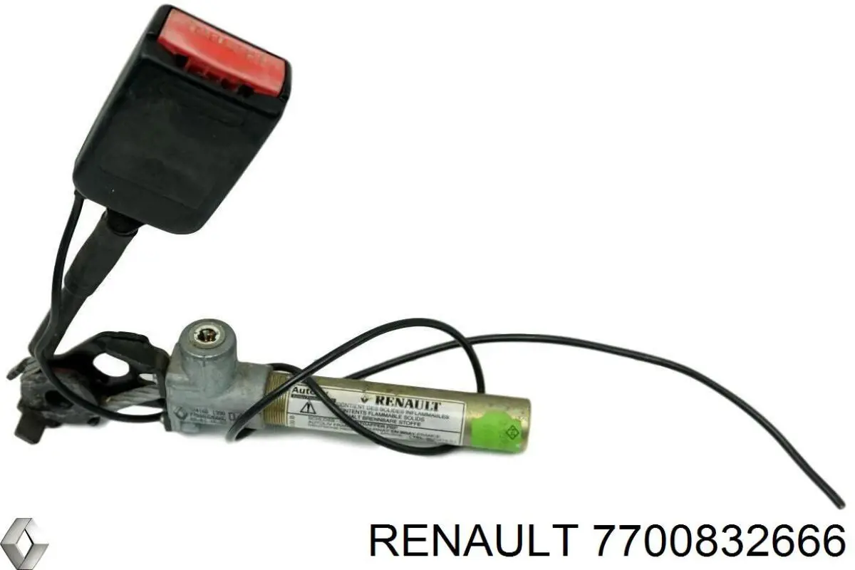 7700832666 Renault (RVI) Рычаг фиксации ремня безопасности передний, левый