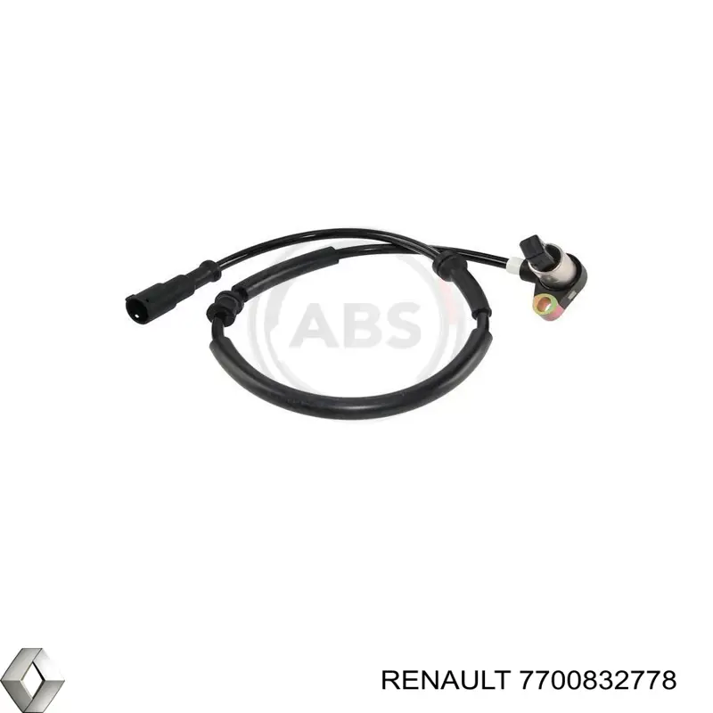 7700832778 Renault (RVI) sensor abs traseiro esquerdo