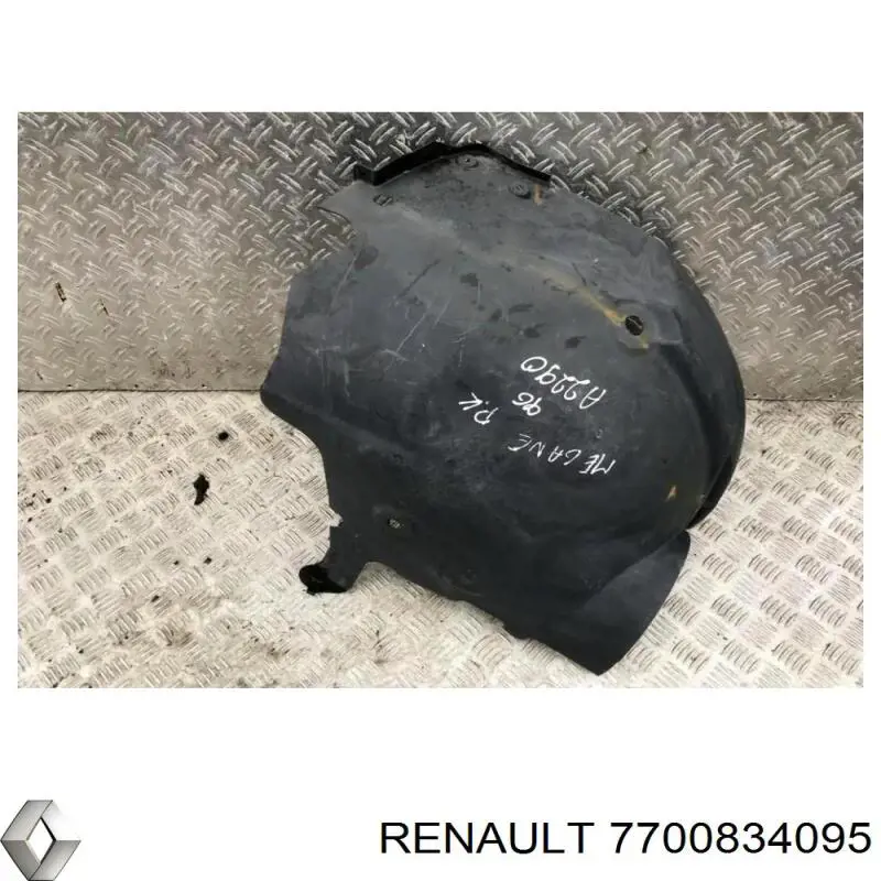 Guarda-barras do pára-lama traseiro esquerdo para Renault Megane (DA0)