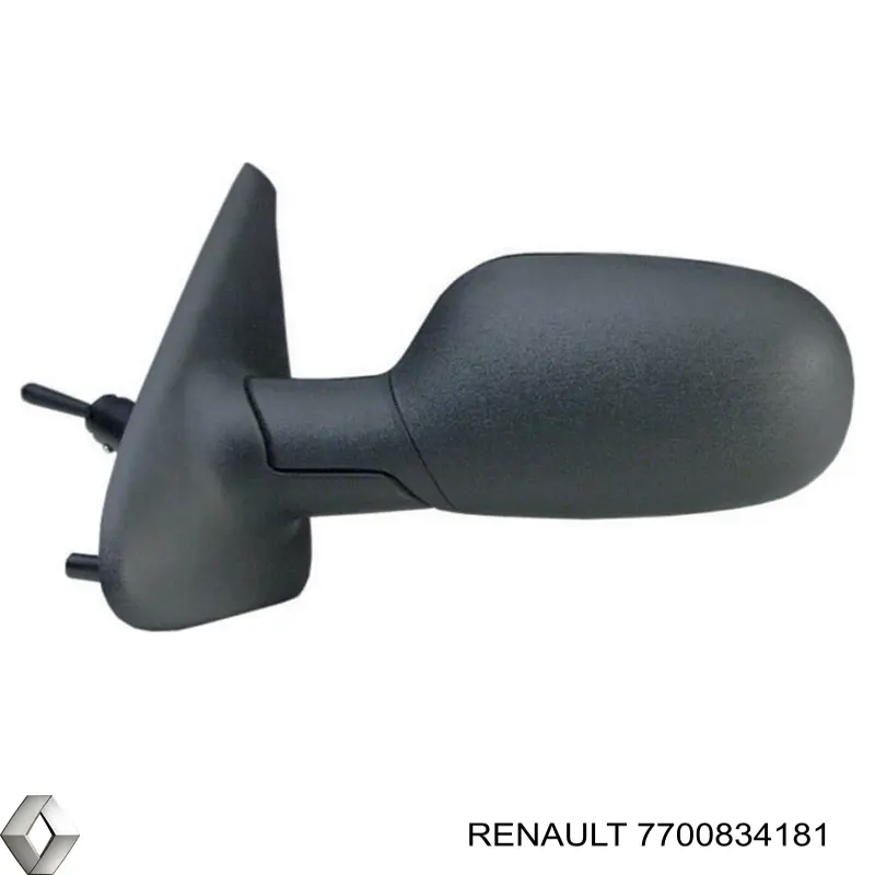 Левое боковое зеркало 7700834181 Renault (RVI)