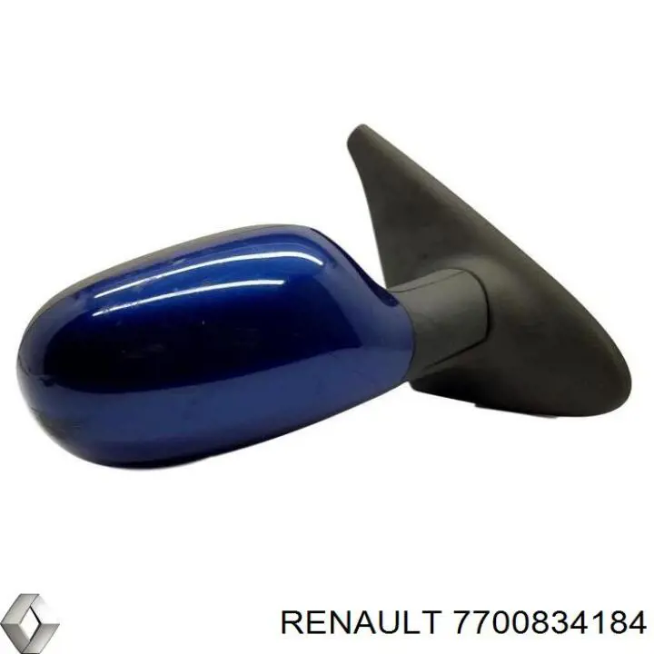 Правое боковое зеркало 7700834184 Renault (RVI)