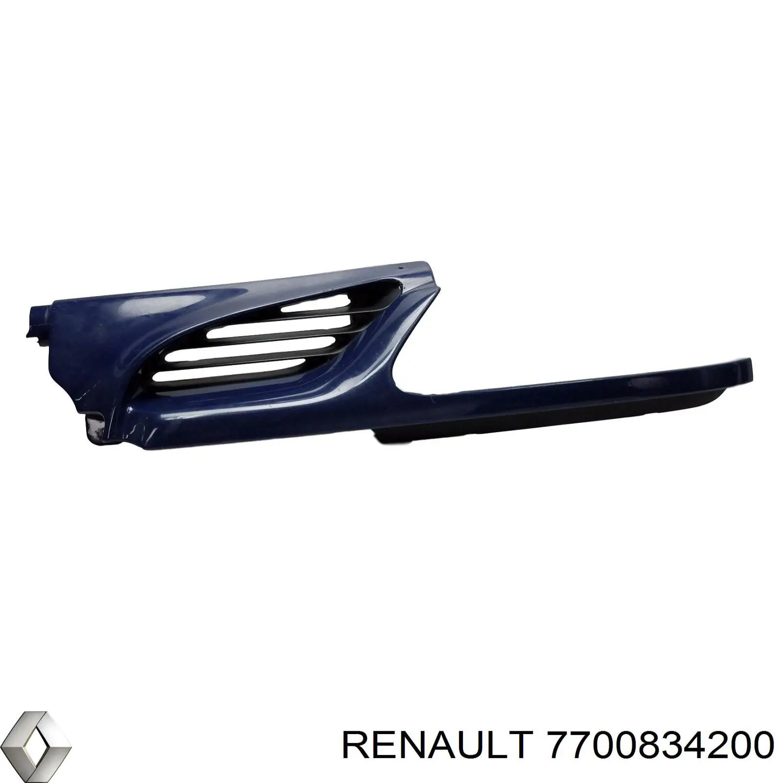Решетка радиатора левая Renault (RVI) 7700834200 цена, от 7.05 USD