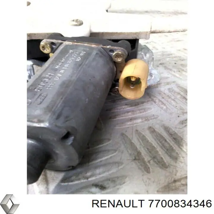 Стеклоподъемник передней правой двери 7700834346 Renault (RVI)