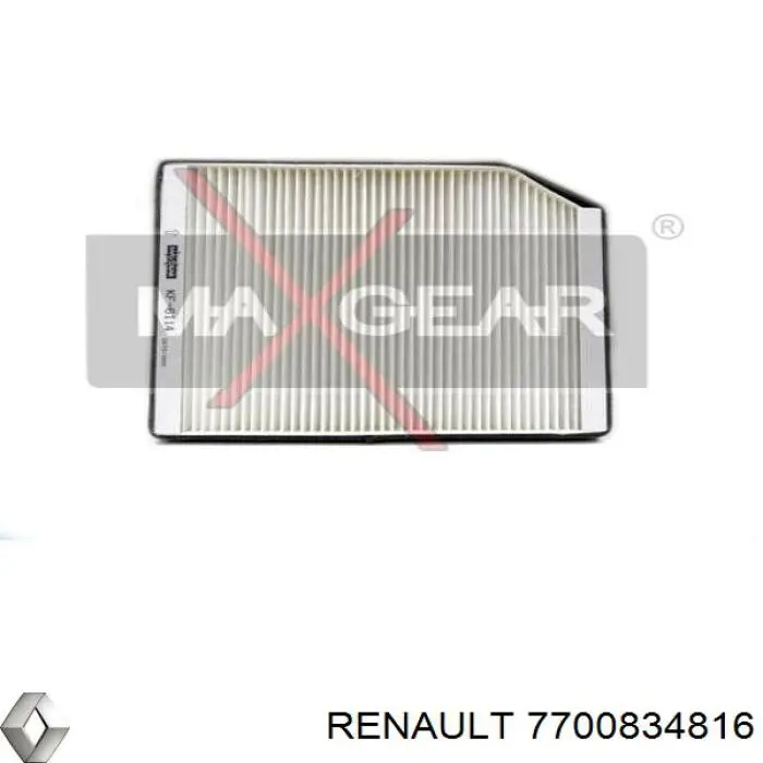 7700834816 Renault (RVI) фильтр салона