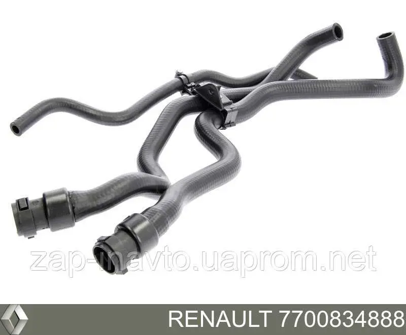 Патрубок печки Renault (RVI) 7700834888 цена, от 31.59 USD