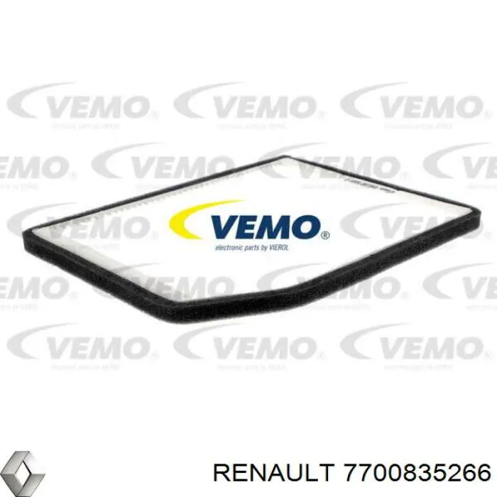 Фильтр салона 7700835266 Renault (RVI)