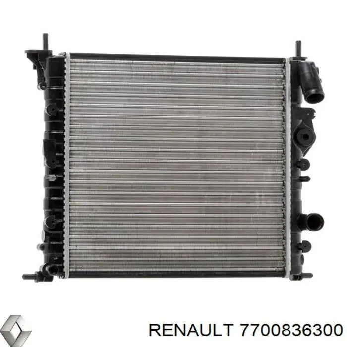7700836300 Renault (RVI) радиатор