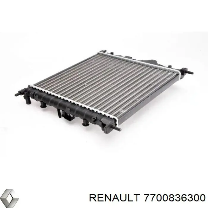 Радиатор охлаждения двигателя Renault (RVI) 7700836300 цена, от 48.42 USD