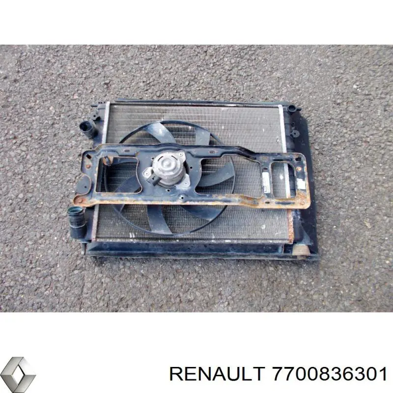 7700836301 Renault (RVI) радиатор