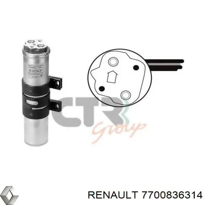 7700836314 Renault (RVI)