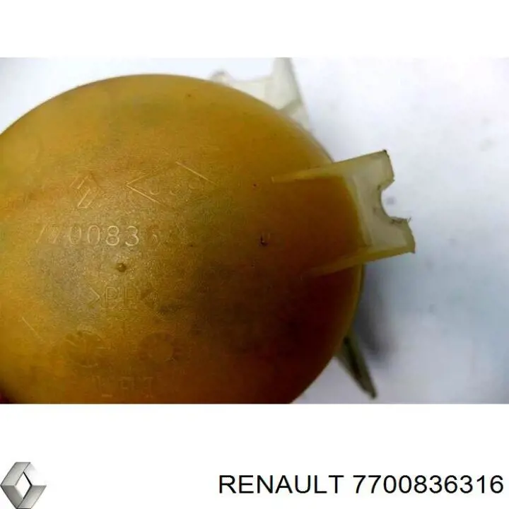 Бачок системы охлаждения двигателя расширительный Renault (RVI) 7700836316 цена, от 7.05 USD