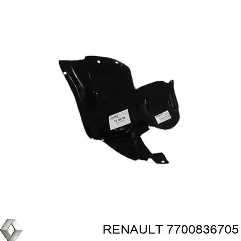 7700836705 Renault (RVI) подкрылок крыла переднего правый передний