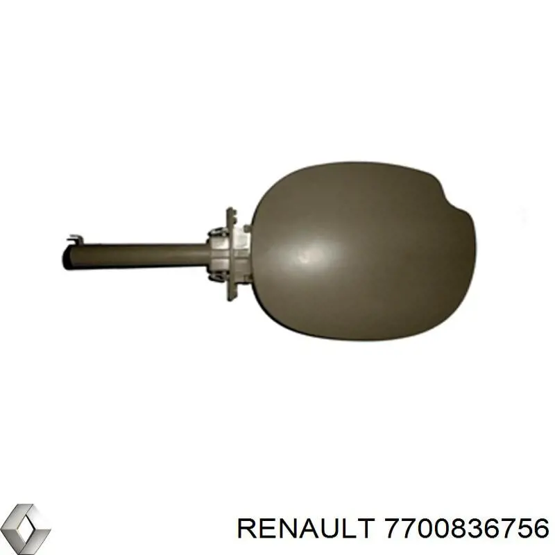 Лючок бензобака 7700836756 Renault (RVI)