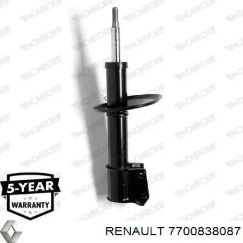 7700838087 Renault (RVI) амортизатор передний