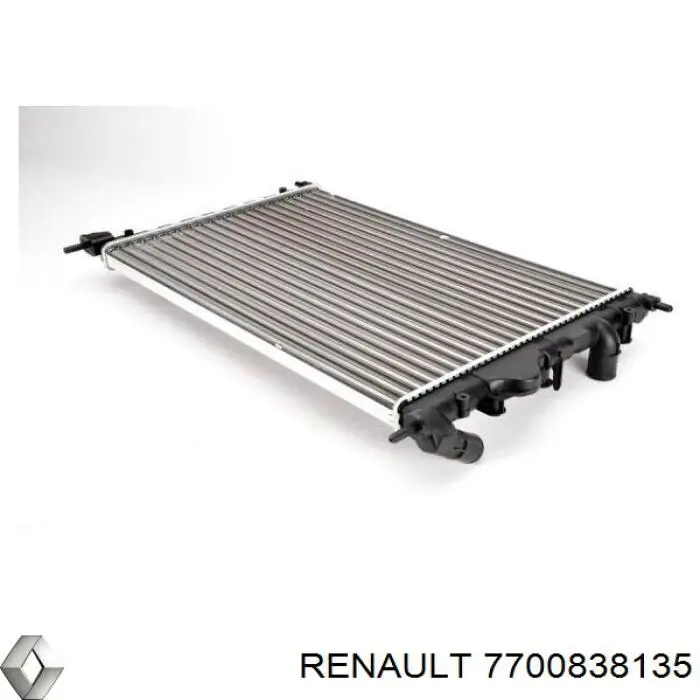Радиатор охлаждения двигателя Renault (RVI) 7700838135 цена, от 52.58 USD