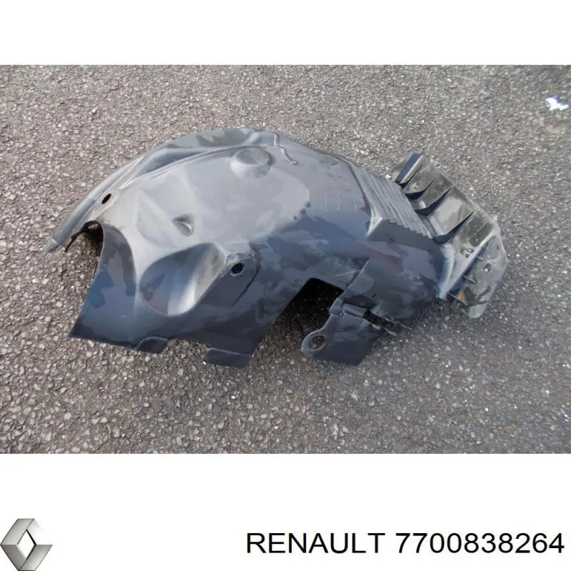 Подкрылок крыла переднего левый передний 7700838264 Renault (RVI)