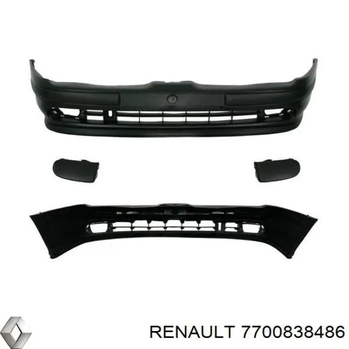Бампер на авто Renault (RVI) 7700838486 цена, от 42.50 USD