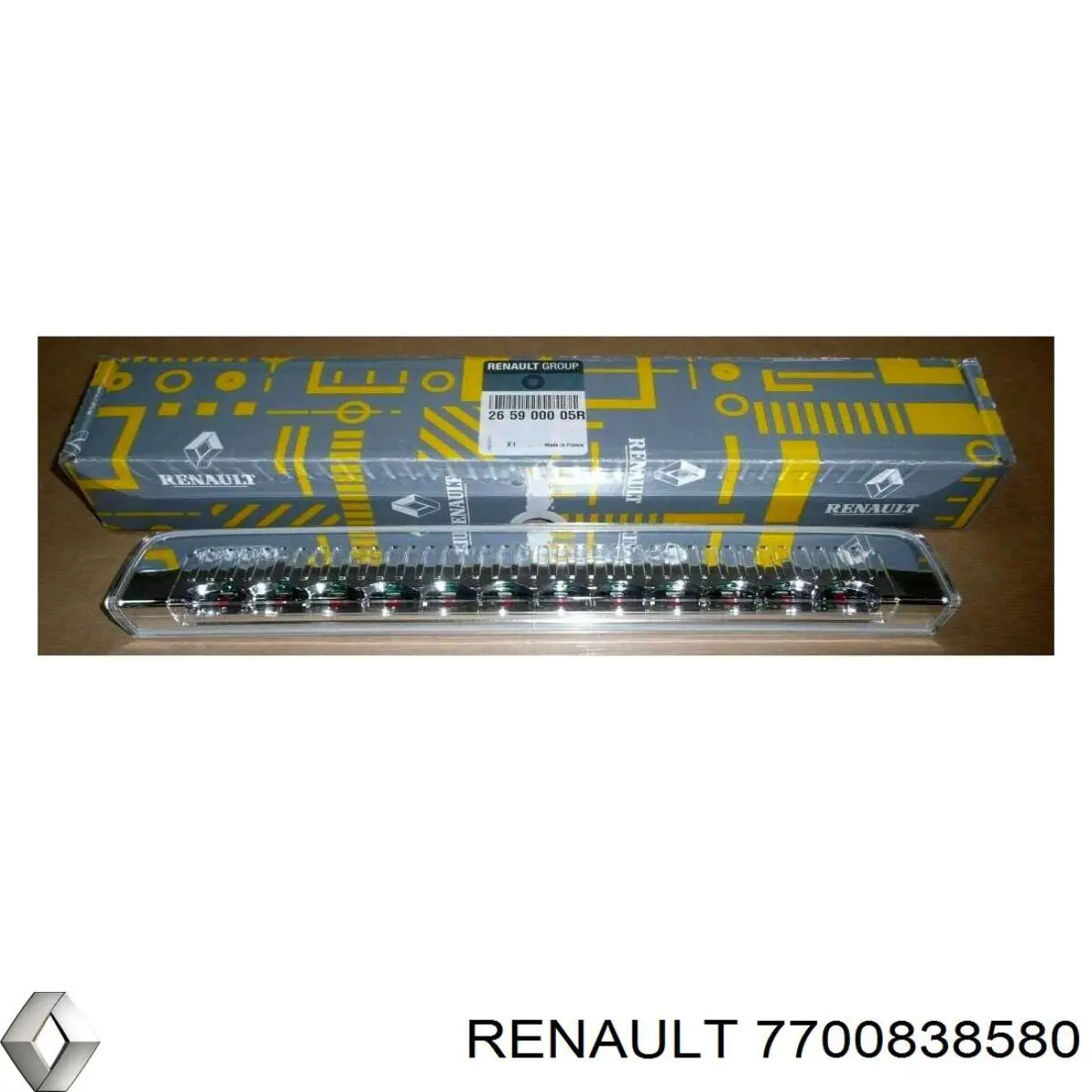 Фонарь сигнала торможения Renault (RVI) 7700838580 цена, от 15.20 USD