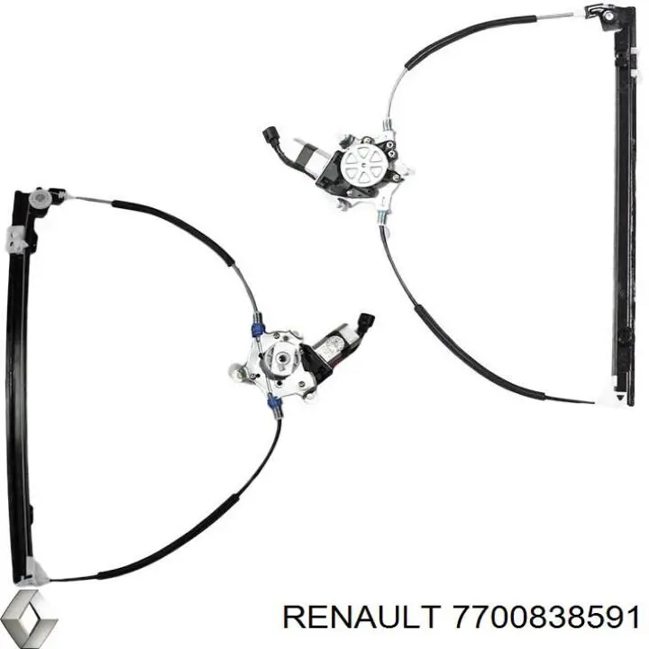 Купить 7700838591 Renault (RVI) Стеклоподъемник (механизм перемещения стекла)