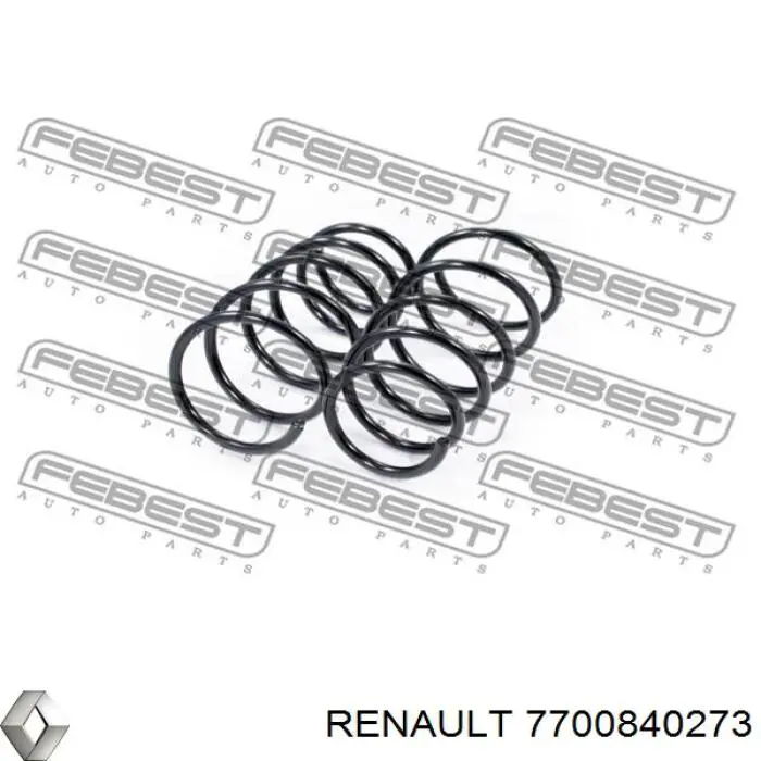 Купить 7700840273 Renault (RVI) Винтовая пружина подвеска