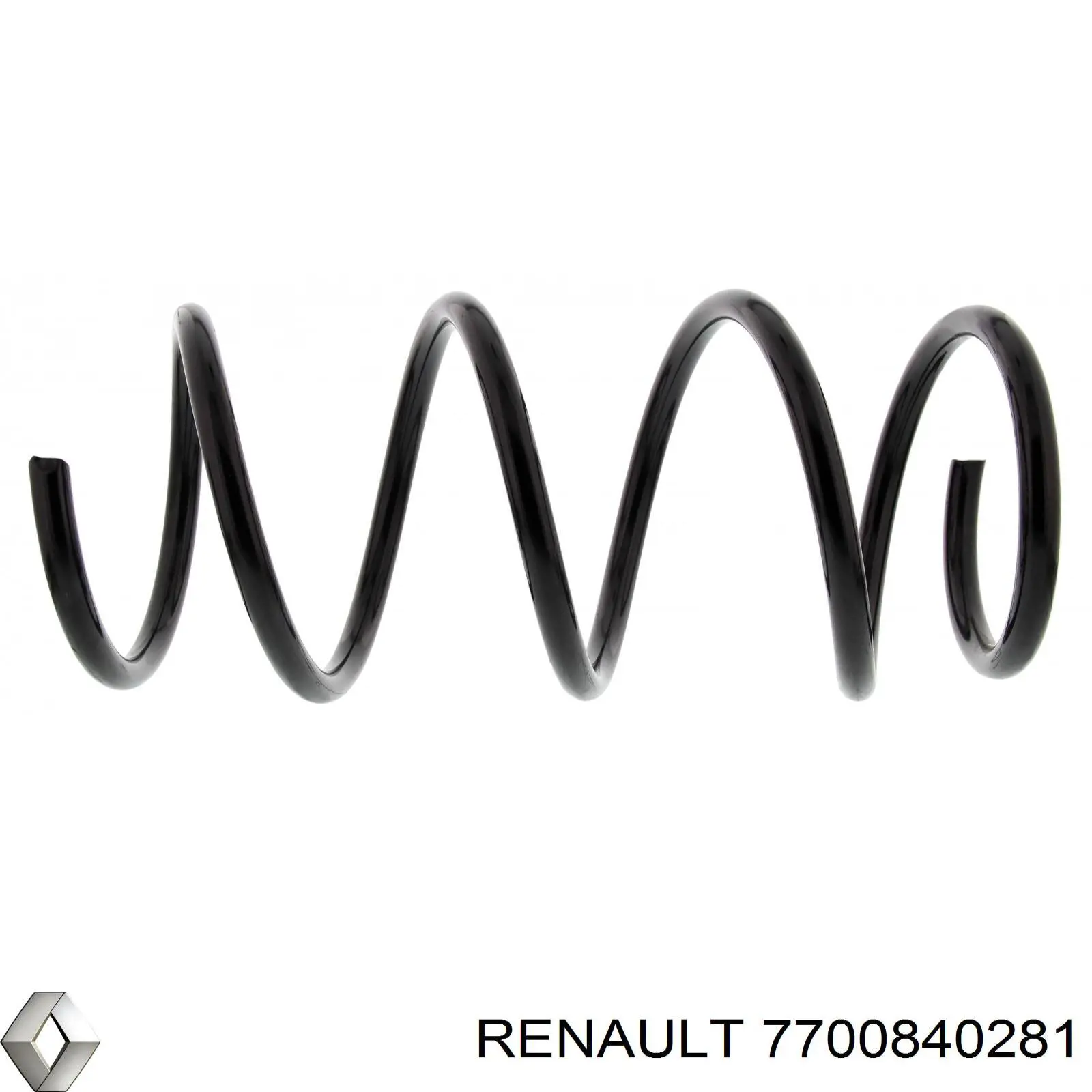 Передняя пружина 7700840281 Renault (RVI)