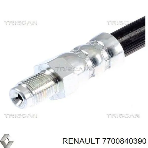 Шланг тормозной передний 7700840390 Renault (RVI)