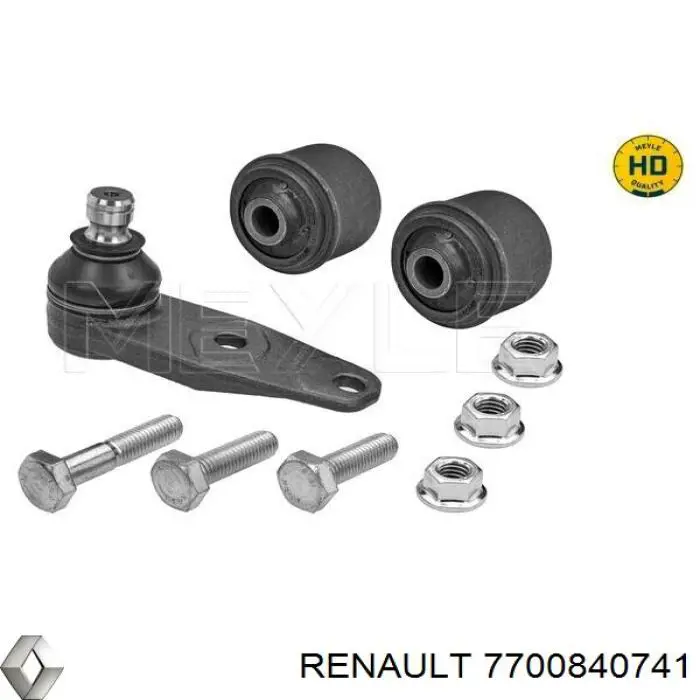Купить 7700840741 Renault (RVI) Сайлентблок нижний передней подвески
